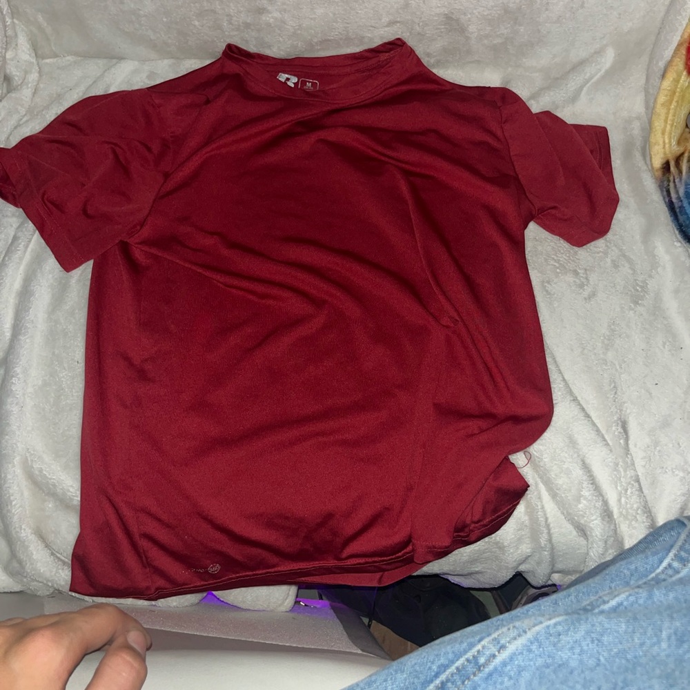 Russell Athletic Kids Red Short Sleeve Tee